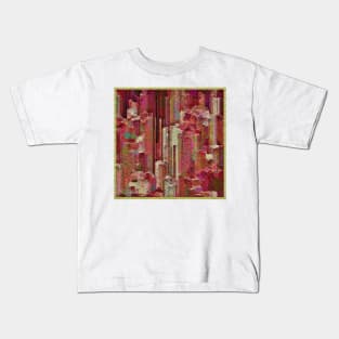 Textured Cityscape Kids T-Shirt